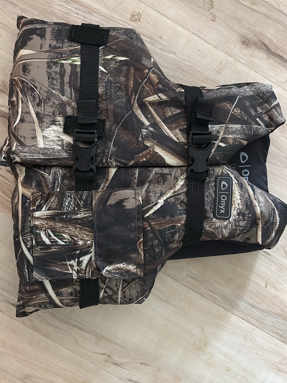 Onyx Men's Camouflage Life Vest - Brown Camo